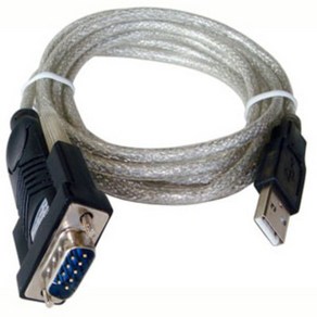 [NEXT RS232U20] USB to 9핀 RS232(시리얼)포트 변환 케이블 USB 2.0, !@상품선택@-, 1개