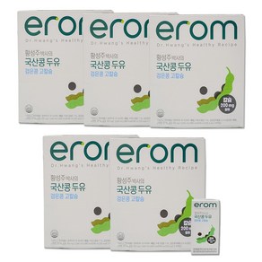 이롬 황성주 박사의 국산콩 두유 검은콩 고칼슘, 190ml, 100개