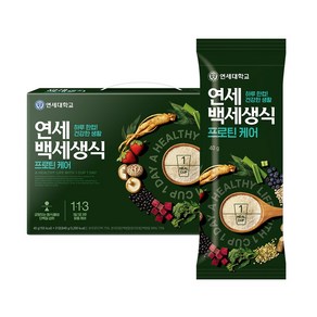 NEW 연세유업 연세백세생식 프로틴케어 40g 21포 (1BOX), 1개