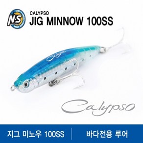 NS 엔에스 칼립소 지그미노우 100SS 싱킹 농어미노우 바다루어