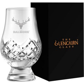 GLENCAIRN 달모어 브랜드 컷 위스키 잔 술잔 유리잔 선물용 카톤, 1개