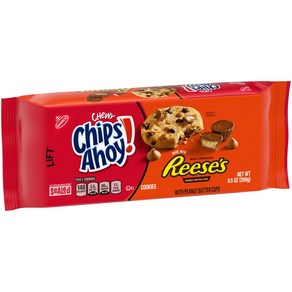 [미국직배송]나비스코 칩스 아호이 리세스 피넛 버터 컵 /CHIPS AHOY Cookies with Reese's Peanut Butter Cups