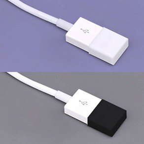 (10개) USB 마개 먼지 차단 단자 보호캡 실리콘 커버, 검정, 10개