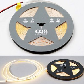 더쎈 LED COB 라인바 줄조명 줄네온 12W 24V (10M), 90도 기역자 연결잭, 1개, -