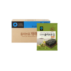 청정원 올리브유 재래김 20g x 20개