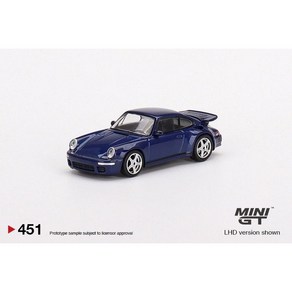 미니지티 MINI GT 1/64 421 RUF 덕테일 와이드 바디 SCR 911 자동차, 1/64 MINIGT RUF 블루, 1개