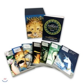 The Chonicles of Nania 8-Book Box Set(1~7+Tivia book) : 나니아 연대기 원서 8권 세트 (1~7권 + 설정집), Hape Collins USA