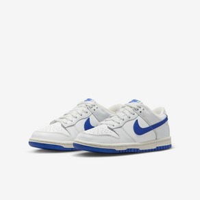 (나이키) 덩크로우 서밋 화이트 하이퍼 로얄 DH9765-105 (GS) nike dunk low blue