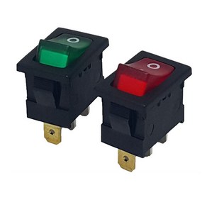 (RLEIL)RL3-311N 시소 스위치 ROCKER SWITCH, RED, 1개