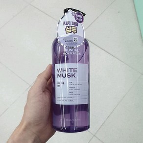 쿤달 리치 퍼퓸 샴푸 화이트머스크 500ml, 1개