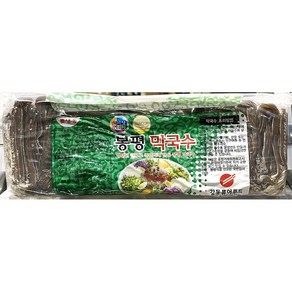 강동퓨어푸드 막국수 2kg X 6 업소용 냉동 봉평 메밀 국수사리 막국수면, 6개