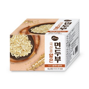 맑은물에 국산콩 얇은 면두부 100g