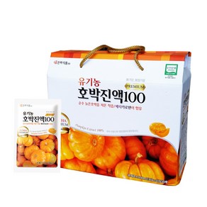 은하식품 유기농 호박즙, 50개, 100ml