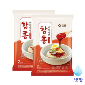 아워홈 함흥비빔냉면(2인분), 422g, 6개