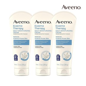 아비노 엑제마 테라피 데일리 보습 크림 206g 3팩 / Aveeno Eczema Theapy Daily Moistuizing Ceam, 3개