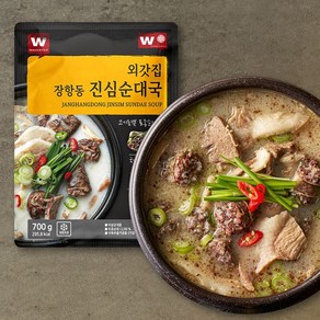 [외갓집] 토종순대 장항동 진심 순대국 700g x 9팩, 9개