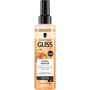 독일 Gliss 컨디셔너 200ml x 1개 익스프레스 토탈 리페어 헤어, 1ml