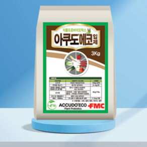 [농사마트] 아쿠도에코 입제 3kg 토양처리 뿌리발근 미생물 생육증진 FMC코리아 사은품 랜덤씨앗, 1개