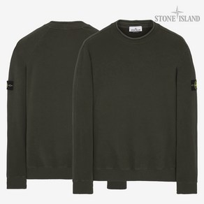 스톤아일랜드 23FW MOCK NECK 스트레치 코튼 플리스 맨투맨 DO