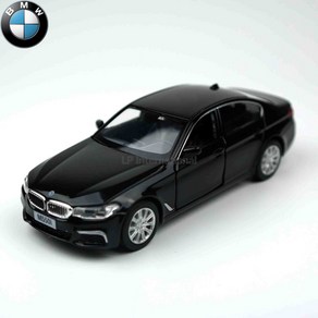 자동차 다이캐스트 BMW M550i 1:36 장난감 모형 미니어쳐, 블랙, 1개