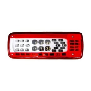 후방 브레이크 신호등 LED 테일 램프 볼보 트럭 시리즈 FM460 FMX500 부품 24V, 1개