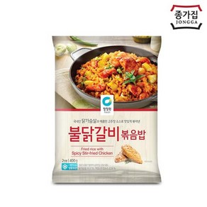 청정원 불닭갈비 볶음밥 400g x5개