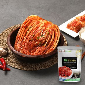 (농협) HACCP 인증 풍산김치 포기김치 맛김치 숙성김치 썰은김치, 3개, 1kg