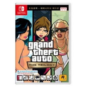 [새상품 우체국택배 당일발송] 닌텐도 스위치 GTA 트릴로지 데피니티브 에디션 [정식발매 한글판] NINTENDO SWITCH