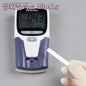 -BioHemes 당화혈색소측정기 HbA1c 글리코헤모글로빈측정 A1cEZ 시험지 미포함, 없음, 1개