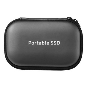 확인중 삼성 Portable 외장SSD T5/T7 전용 파우치 외장 케이스-2.5인치 이하