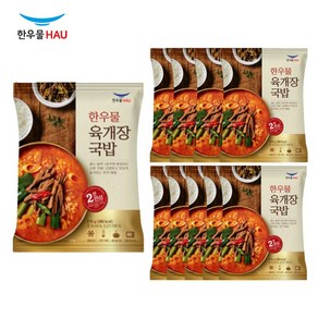 [치타마켓] 한우물 육개장 국밥, 210g, 10개