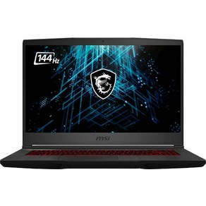 MSI GF65 씬 3060 게이밍 노트북 15.6인치 FHD 144Hz 디스플레이 코어 i5-10500H 6코어 지포스 RTX 3060 6GB 16GB RAM 3200MH, 단일