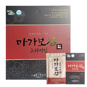 마가보감 프리미엄 울릉도 신비의 나무 마가목 추출물 즙 진액, 1세트, 60ml