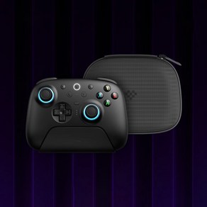 [파우치포함]8BitDo 팔비토 오리온2 진무선 PC버전 게임 컨트롤러 2세대, 블랙, 파우치, 기본옵션+파우치