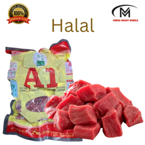 A1 HALAL BONELESS FROZEN BEEF 소고기 800G 1개