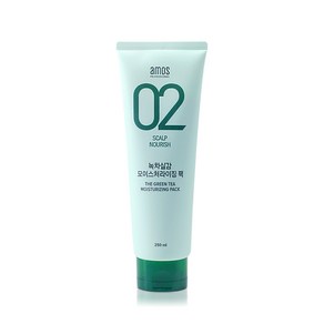 신형) 아모스프로페셔널 녹차실감 스무딩팩, 250ml, 1개