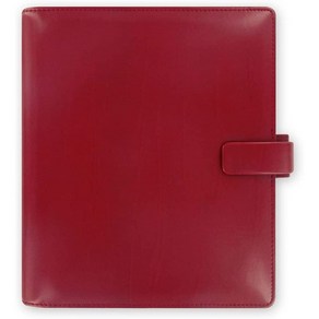 일본직발송 3. FILOFAX 파일로팩스 메트로폴 시스템 수첩 A5 레드 026972 정규 수입품 [병행 수입품] B009, One Size, One Colo