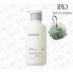 [정품QR보장_내일도착해요] 보타랩 바디워시 500ml+샤워볼 INCELLDERM BOTALAB 슈아멜 바디샴푸 (인셀덤), 1개, 500ml