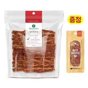 네츄럴코어 천연 닭 오리가슴살 400g+ 네코 치킨 2p 강아지간식, 1팩, 오리가슴살 소프트슬라이스