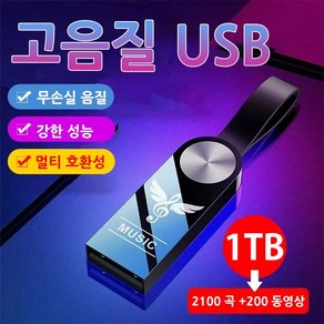 차량용 고음질 USB 고급음질차량용uSb 유에스비2000곡, 1개, 32GB