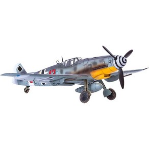 아카데미과학 메서슈미트 Bf109G-6/G-2 JG27 프라모델 12321