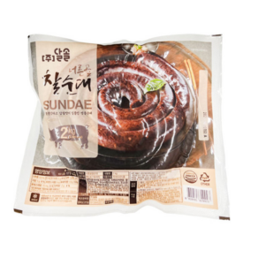 진성푸드 찰순대, 2kg, 1개