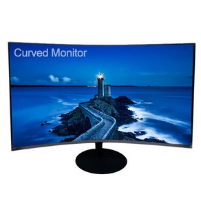 삼성전자 80.1cm FHD 커브드 컴퓨터 모니터 1000R 스피커 75Hz, LC32T550FDKXKR