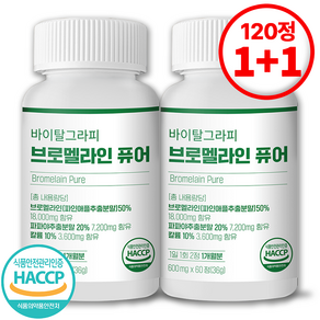 브로멜라인 퓨어 바이탈그라피 HACCP