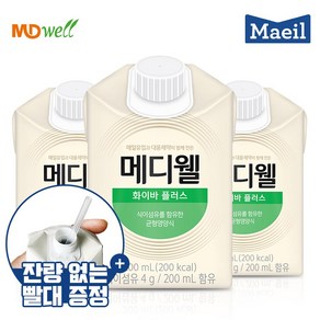 MDwell 메디웰 화이바 200ml 균형영양식, 30개