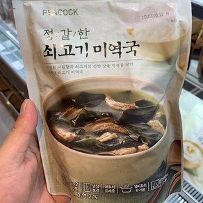 피코크 정갈한 쇠고기 미역국 500g, 1개