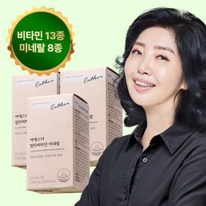 [본사직영] 여에스더 멀티비타민 미네랄 (비타민&미네랄 21종) 국민영양제, 3박스, 30정