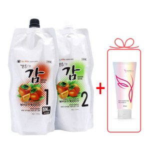 젤존 감 염색 트리트먼트 칼라크림 500g+실키트리트먼트100g /가렵고 예민한 두피 저자극 새치 염색, 5CB 구리빛갈색, 1개