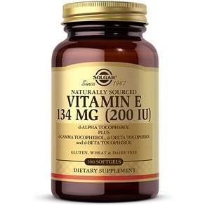 솔가 비타민 E Solgar Vitamin E 200 IU 100 소프트젤