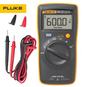 디지털멀티미터 FLUKE 디지털 멀티미터 F101 키트 106 107 12E + 15B MAX 17B 18B 110 멀티미터 오토레인징, 02 F18B PLUS, 1개